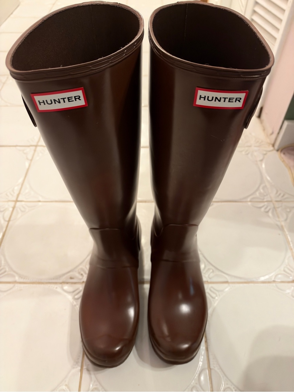 Brown Hunter Rain Boots
